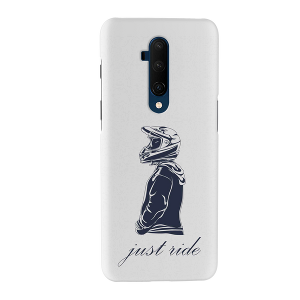 Just Ride Printed Slim Cases and Cover for OnePlus 7T Pro