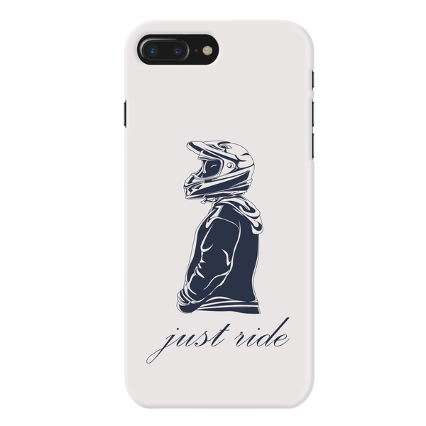 Just Ride Printed Slim Cases and Cover for iPhone 8 Plus