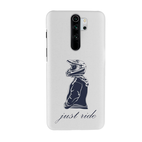 Just Ride Printed Slim Cases and Cover for Redmi Note 8 Pro