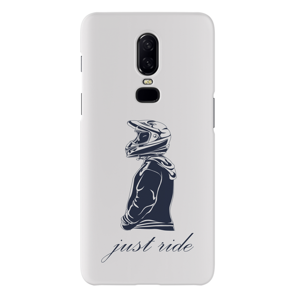 Just Ride Printed Slim Cases and Cover for OnePlus 6