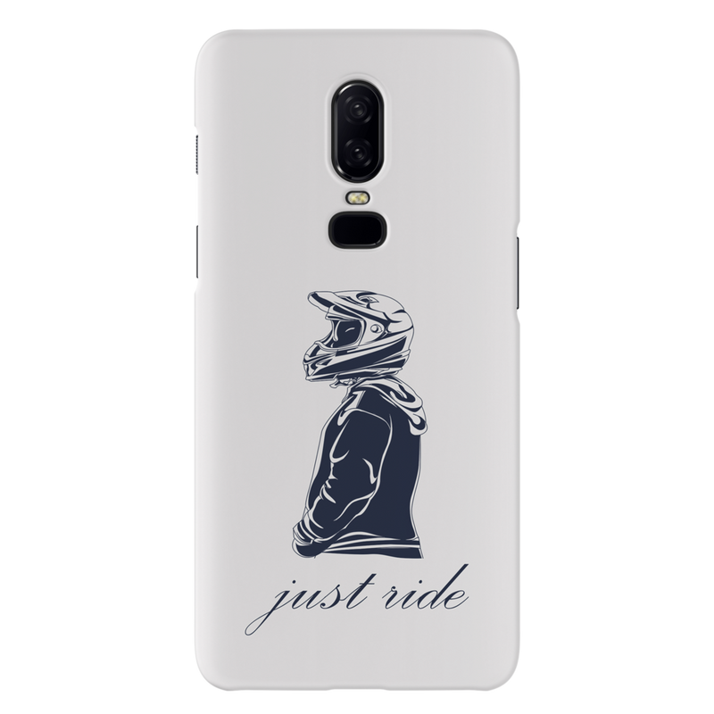 Just Ride Printed Slim Cases and Cover for OnePlus 6