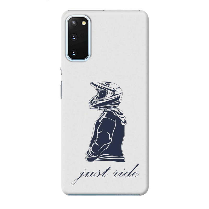 Just Ride Printed Slim Cases and Cover for Galaxy S20 Plus