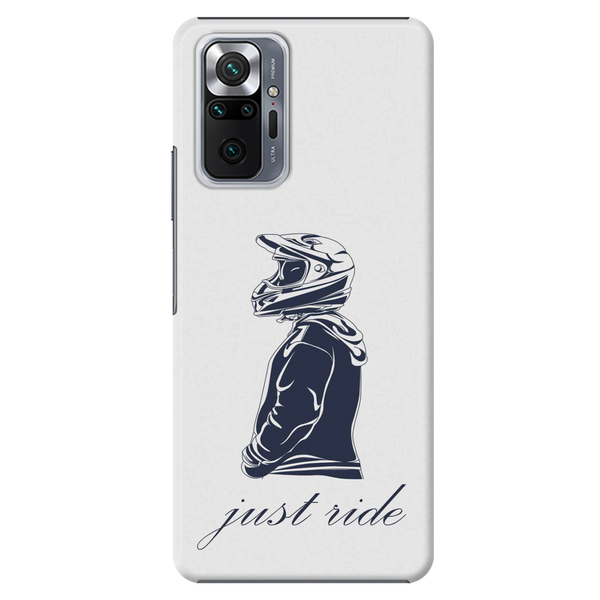 Just Ride Printed Slim Cases and Cover for Redmi Note 10 Pro Max