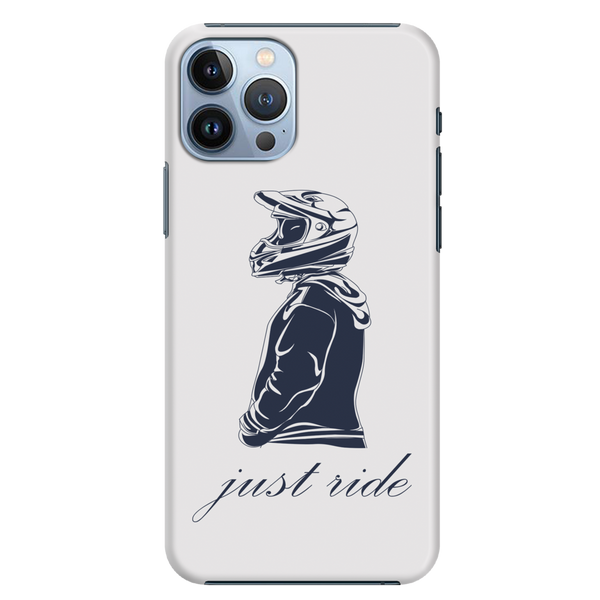 Just Ride Printed Slim Cases and Cover for iPhone 13 Pro