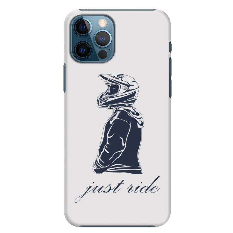 Just Ride Printed Slim Cases and Cover for iPhone 12 Pro Max