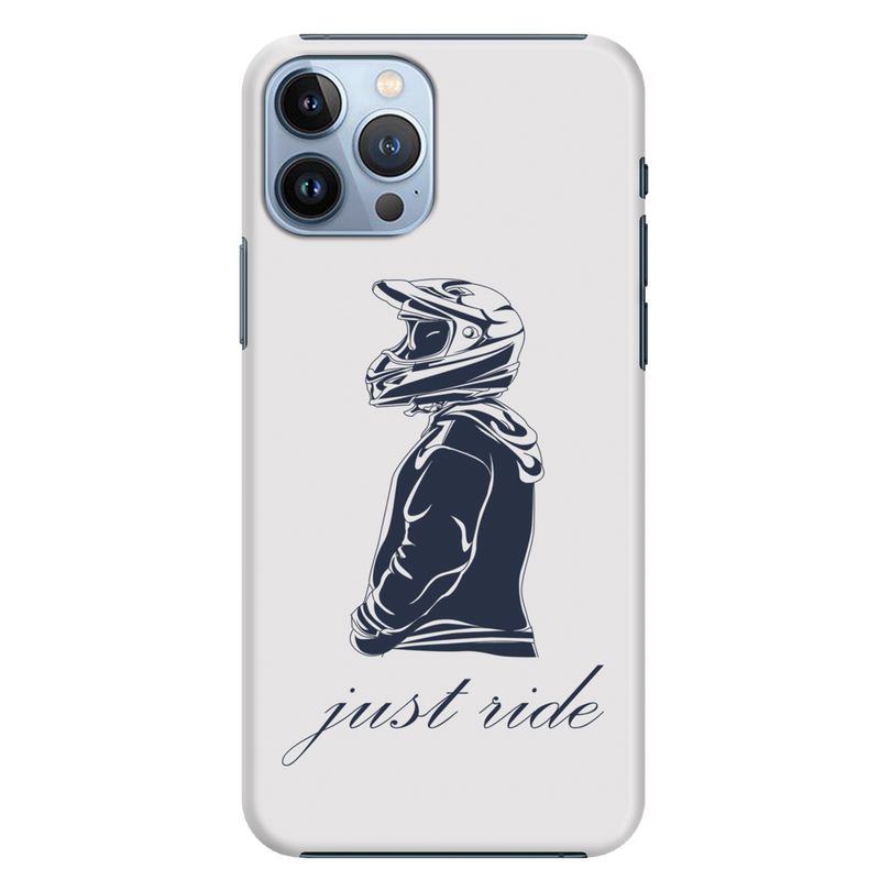 Just Ride Printed Slim Cases and Cover for iPhone 13 Pro Max