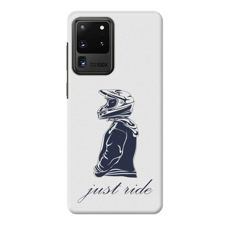 Just Ride Printed Slim Cases and Cover for Galaxy S20 Ultra