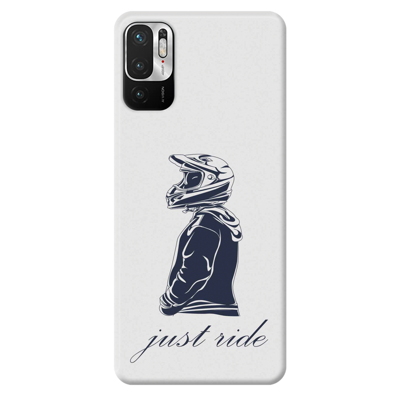 Just Ride Printed Slim Cases and Cover for Redmi Note 10T