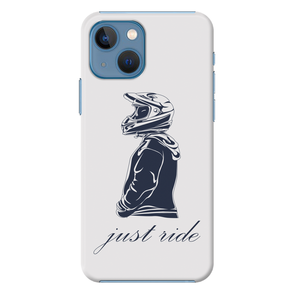 Just Ride Printed Slim Cases and Cover for iPhone 13 Mini