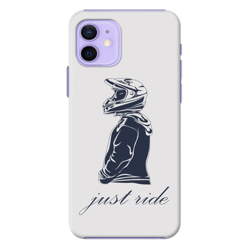 Just Ride Printed Slim Cases and Cover for iPhone 12 Mini