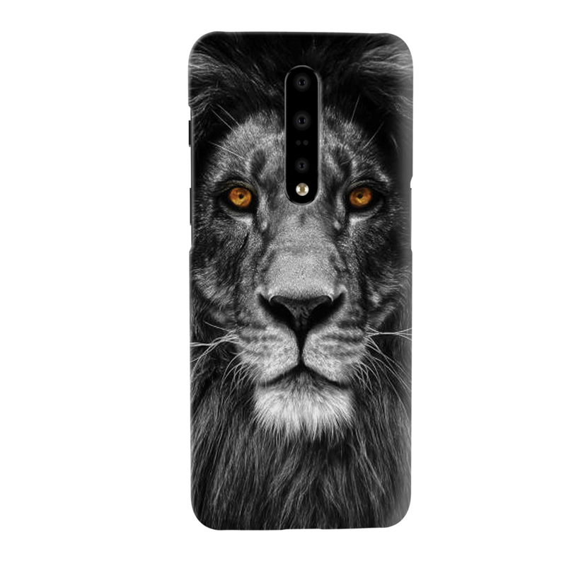 Lion Face Printed Slim Cases and Cover for OnePlus 7 Pro