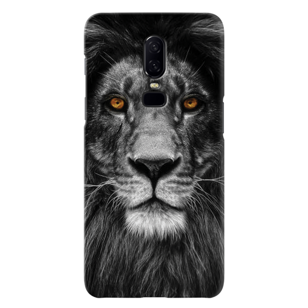 Lion Face Printed Slim Cases and Cover for OnePlus 6