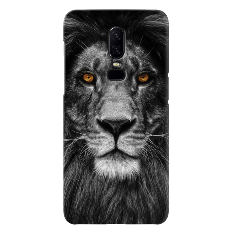 Lion Face Printed Slim Cases and Cover for OnePlus 6