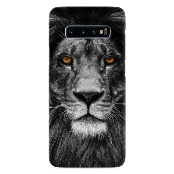 Lion Face Printed Slim Cases and Cover for Galaxy S10