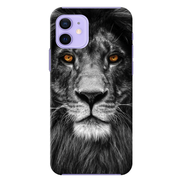 Lion Face Printed Slim Cases and Cover for iPhone 12 Mini