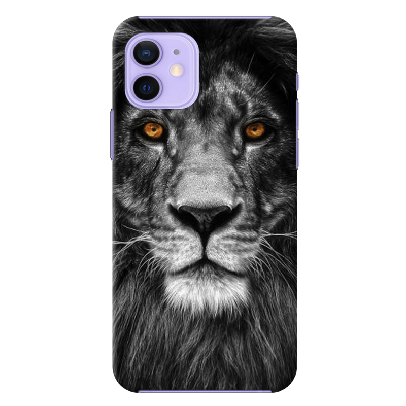 Lion Face Printed Slim Cases and Cover for iPhone 12 Mini