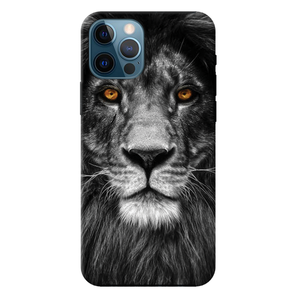 Lion Face Printed Slim Cases and Cover for iPhone 12 Pro Max