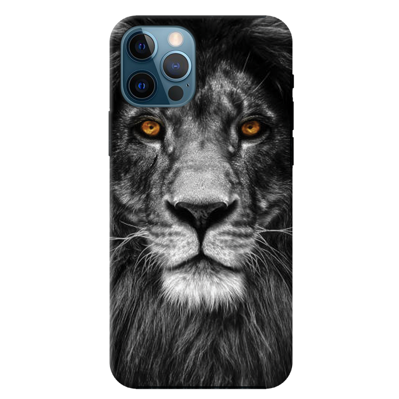 Lion Face Printed Slim Cases and Cover for iPhone 12 Pro Max