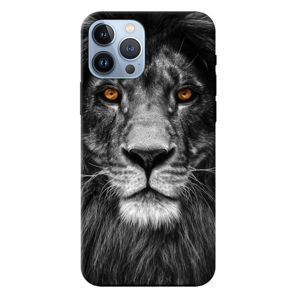 Lion Face Printed Slim Cases and Cover for iPhone 13 Pro