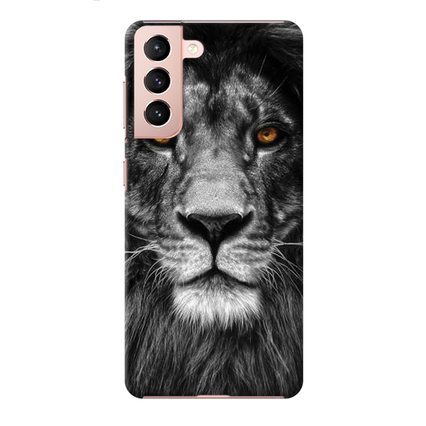 Lion Face Printed Slim Cases and Cover for Galaxy S21 Plus