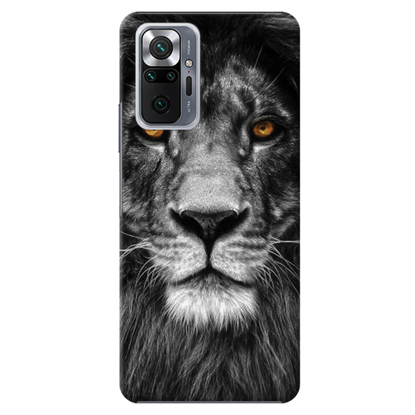 Lion Face Printed Slim Cases and Cover for Redmi Note 10 Pro