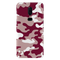 Maroon and White Camouflage Printed Slim Cases and Cover for OnePlus 6