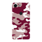 Maroon and White Camouflage Printed Slim Cases and Cover for Pixel 3