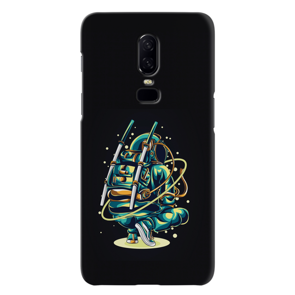 Ninja Astronaut Printed Slim Cases and Cover for OnePlus 6