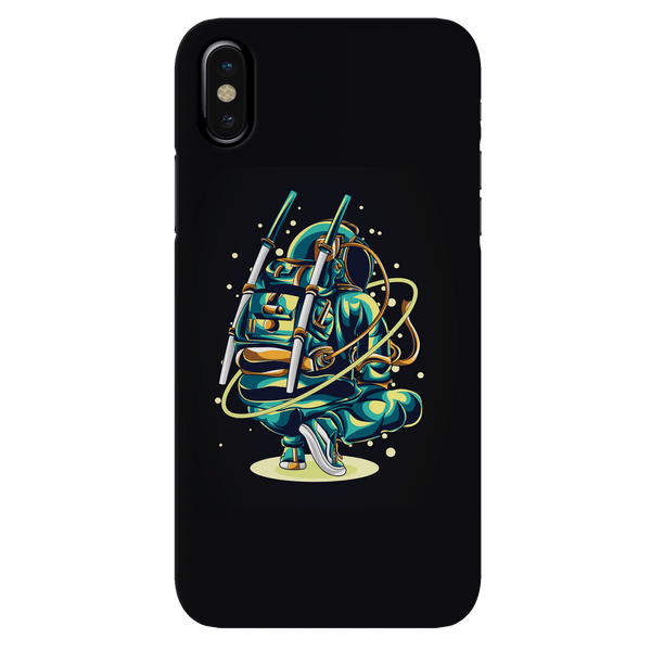Ninja Astronaut Printed Slim Cases and Cover for iPhone X