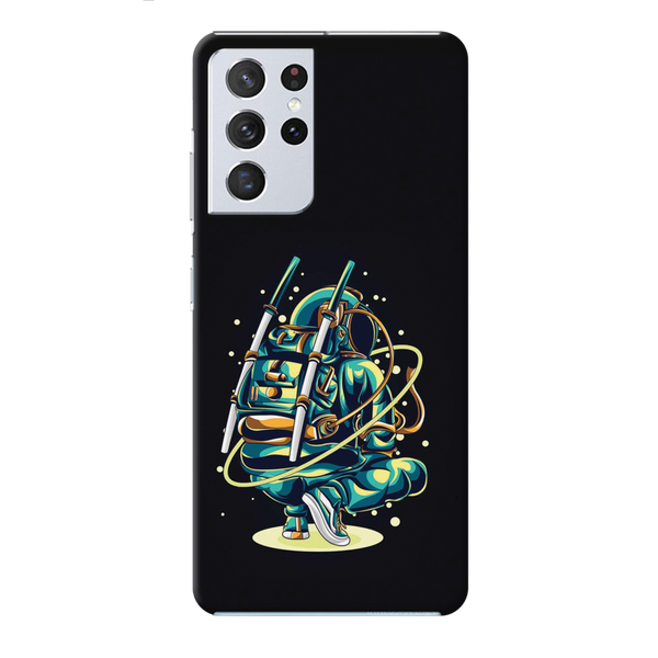 Ninja Astronaut Printed Slim Cases and Cover for Galaxy S21 Ultra