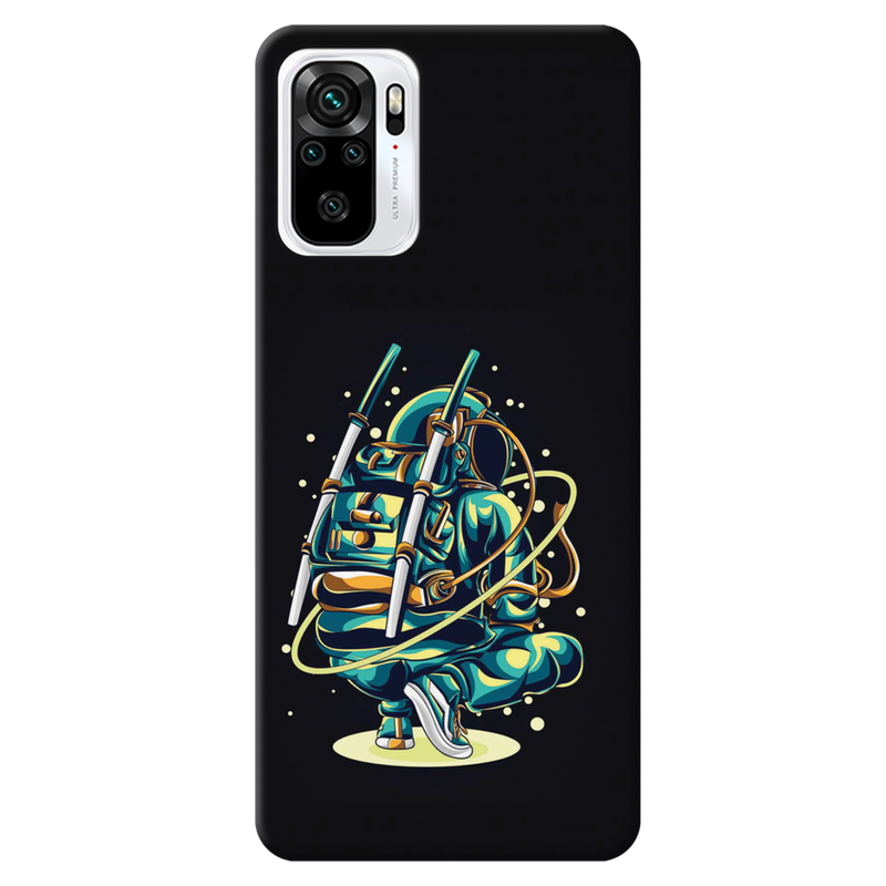 Ninja Astronaut Printed Slim Cases and Cover for Redmi Note 10
