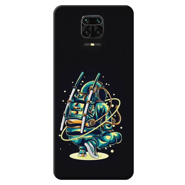 Ninja Astronaut Printed Slim Cases and Cover for Redmi Note 9 Pro Max