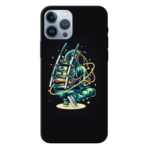 Ninja Astronaut Printed Slim Cases and Cover for iPhone 13 Pro