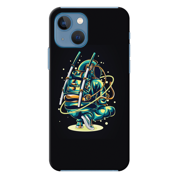 Ninja Astronaut Printed Slim Cases and Cover for iPhone 13