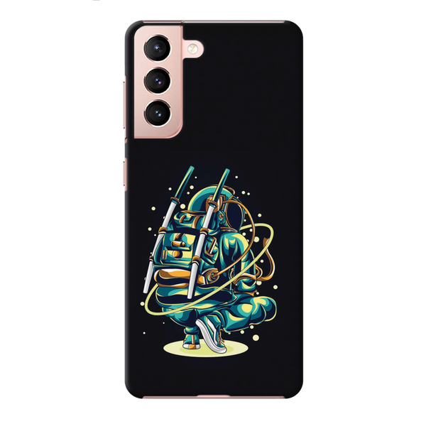 Ninja Astronaut Printed Slim Cases and Cover for Galaxy S21 Plus