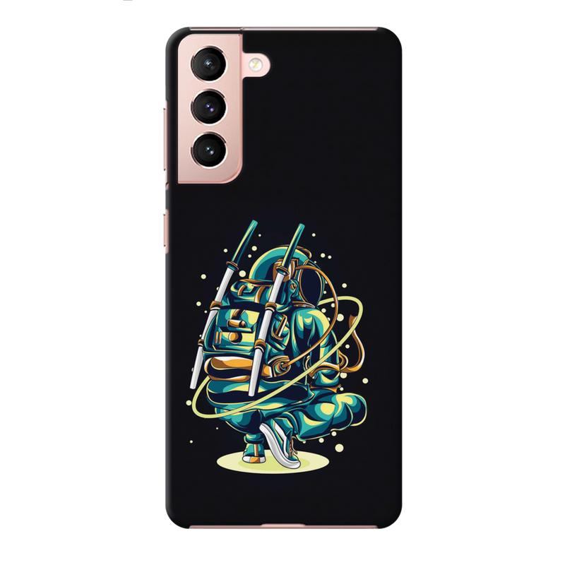 Ninja Astronaut Printed Slim Cases and Cover for Galaxy S21 Plus