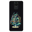Ninja Astronaut Printed Slim Cases and Cover for Redmi Note 9