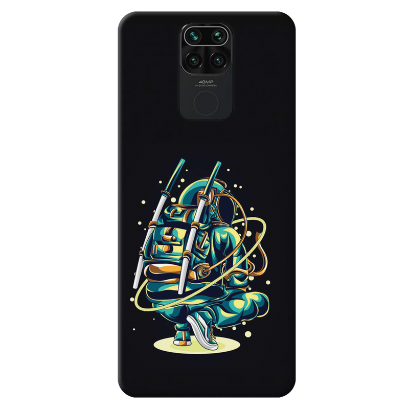 Ninja Astronaut Printed Slim Cases and Cover for Redmi Note 9