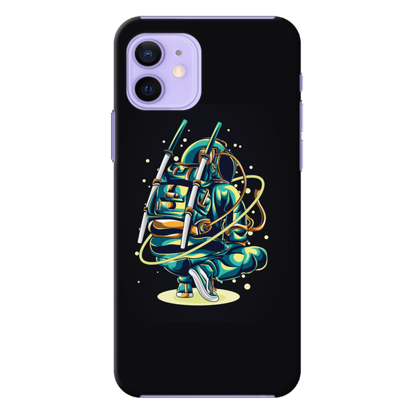 Ninja Astronaut Printed Slim Cases and Cover for iPhone 12 Mini