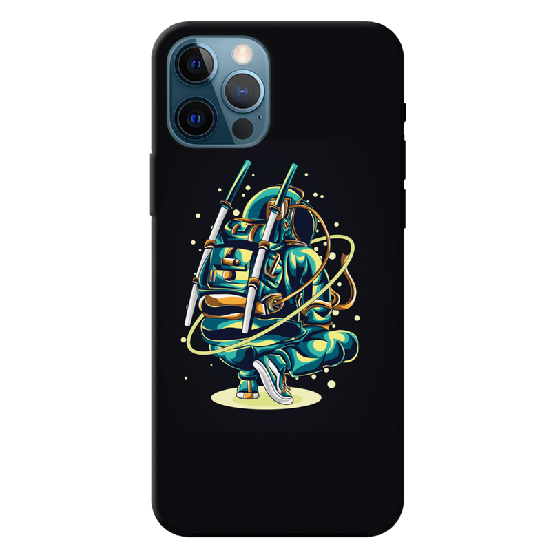 Ninja Astronaut Printed Slim Cases and Cover for iPhone 12 Pro Max