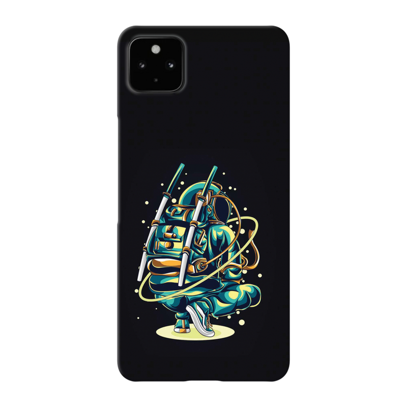 Ninja Astronaut Printed Slim Cases and Cover for Pixel 4A