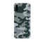 Olive Green and White Camouflage Printed Slim Cases and Cover for Galaxy A70