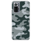 Olive Green and White Camouflage Printed Slim Cases and Cover for Redmi Note 10 Pro