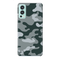Olive Green and White Camouflage Printed Slim Cases and Cover for OnePlus Nord 2