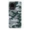 Olive Green and White Camouflage Printed Slim Cases and Cover for Galaxy S20 Ultra