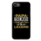 Papa the legend Printed Slim Cases and Cover for iPhone 8