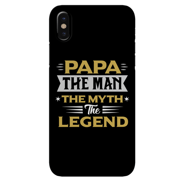 Papa the legend Printed Slim Cases and Cover for iPhone X