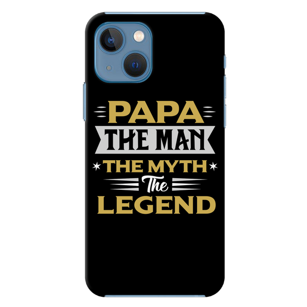 Papa the legend Printed Slim Cases and Cover for iPhone 13 Mini