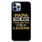 Papa the legend Printed Slim Cases and Cover for iPhone 13 Pro