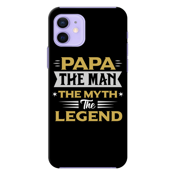 Papa the legend Printed Slim Cases and Cover for iPhone 12 Mini